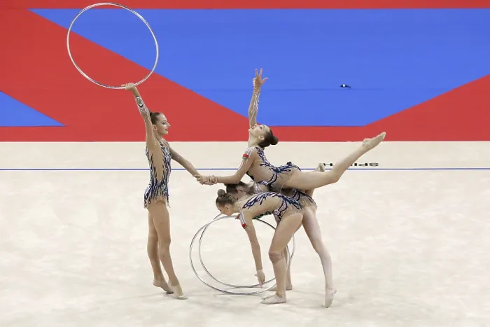 Framed Print : Rhythmic Gymnastics World Championships Print - Sofia, Bulgaria Framed Print : Rhythmic Gymnastics World Championships Print - Sofia, Bulgaria