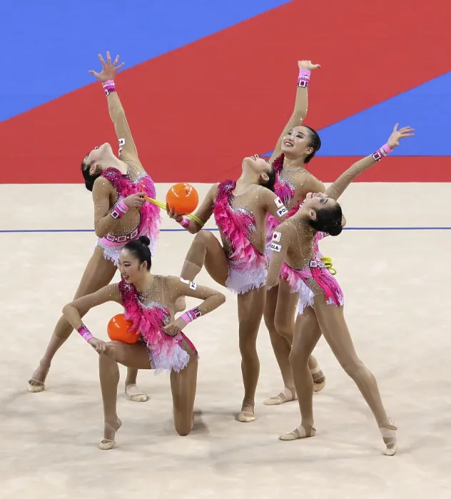 Framed Print : Rhythmic Gymnastics Print - Sofia, Bulgaria 2018 Framed Print : Rhythmic Gymnastics Print - Sofia, Bulgaria 2018