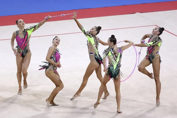 Framed Print : Rhythmic Gymnastics Sofia World Cup Print - 27 March 2021 Framed Print : Rhythmic Gymnastics Sofia World Cup Print - 27 March 2021
