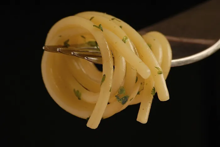 Framed Print : Spaghetti on a fork Print Framed Print : Spaghetti on a fork Print