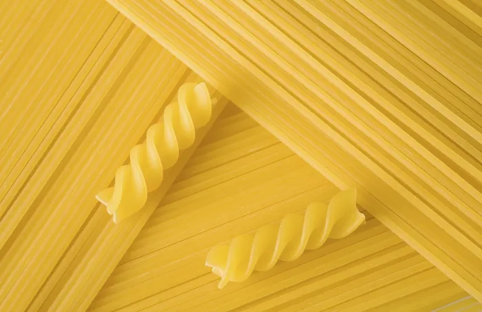 Framed Print : Spaghetti with Fusilli Print Framed Print : Spaghetti with Fusilli Print