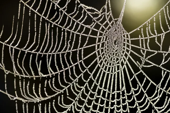 Framed Print : Spider's Web with Dew Print Framed Print : Spider's Web with Dew Print