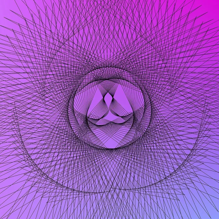 Framed Print : Spirography Print Featuring Intricate Geometric Patterns Framed Print : Spirography Print Featuring Intricate Geometric Patterns