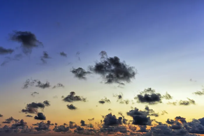 Framed Print : Spring Clouds Print, St Mary's Isles of Scilly