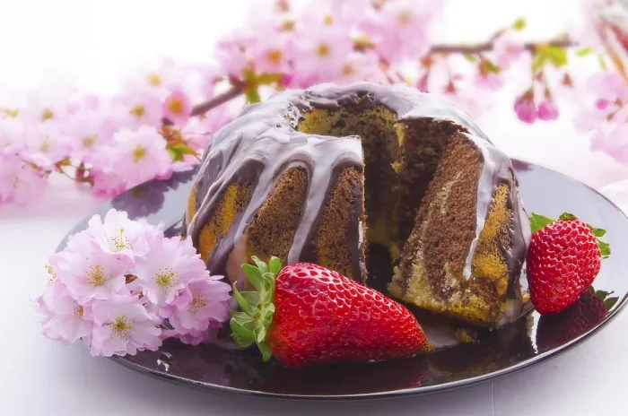 Framed Print : Spring Marble Cakes Print Framed Print : Spring Marble Cakes Print