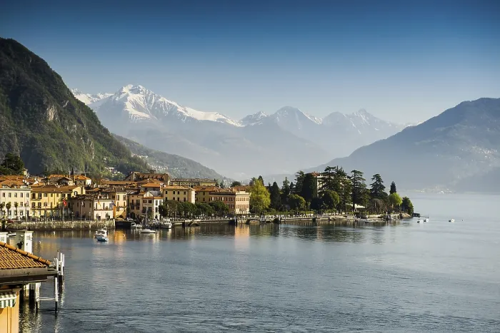Framed Print : Spring in Menaggio, Lake Como Print Framed Print : Spring in Menaggio, Lake Como Print