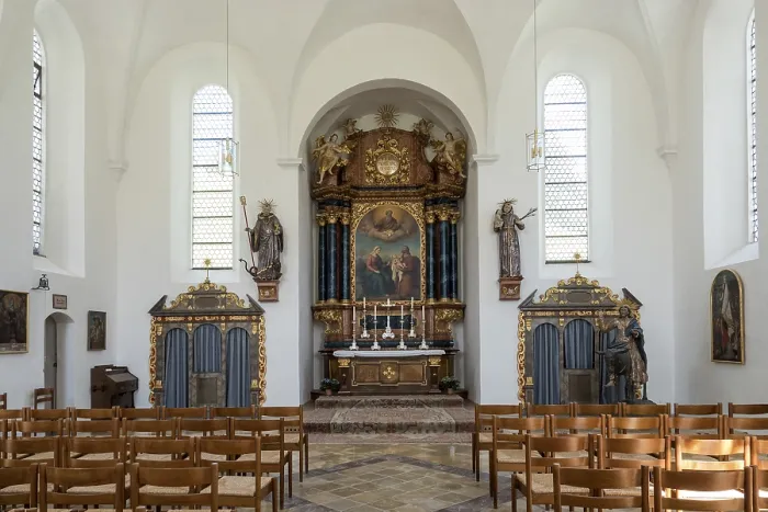 Framed Print : St. Joseph Chapel Interior Print, Loretto, Germany Framed Print : St. Joseph Chapel Interior Print, Loretto, Germany
