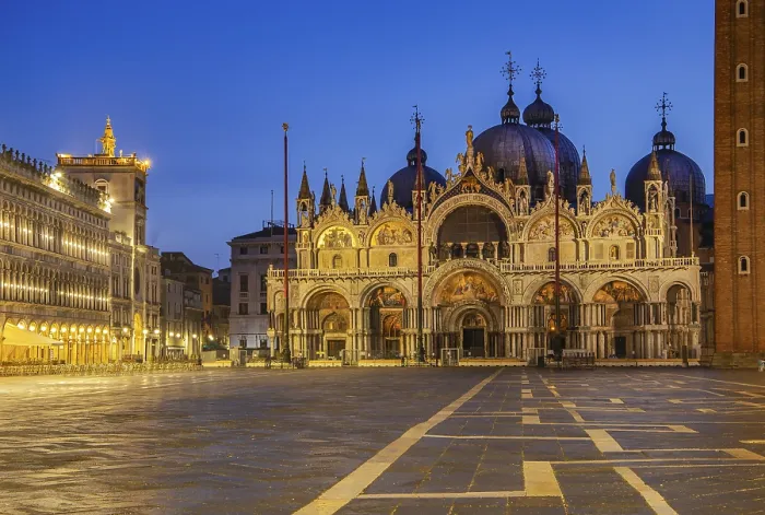 Framed Print : St. Mark's Square Print at Dusk, Venice, Italy Framed Print : St. Mark's Square Print at Dusk, Venice, Italy