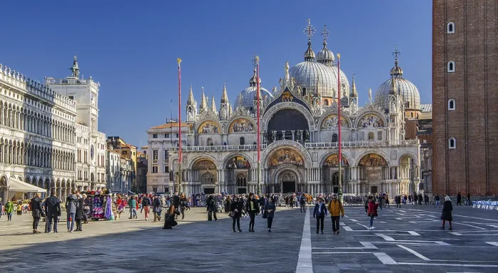 Framed Print : St. Mark's Square Print, Venice, Italy Framed Print : St. Mark's Square Print, Venice, Italy