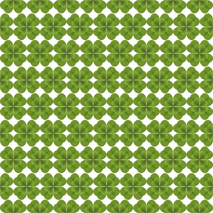 Framed Print : St Patrick's Day Print - Green Clover Pattern Framed Print : St Patrick's Day Print - Green Clover Pattern