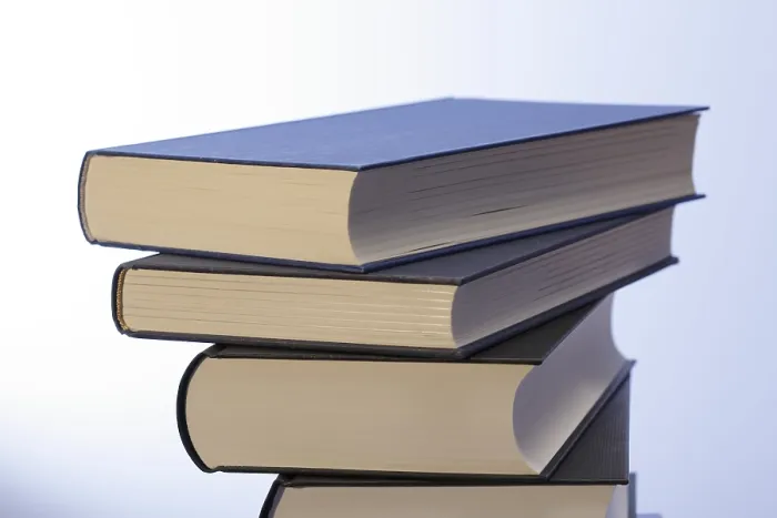 Framed Print : Stack of Books Print