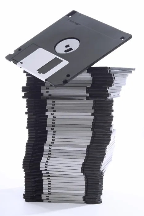 Framed Print : A Stack of Floppy Disks Print Framed Print : A Stack of Floppy Disks Print