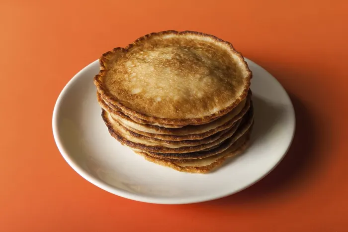 Framed Print : A Stack of Fried Pancakes Print Framed Print : A Stack of Fried Pancakes Print