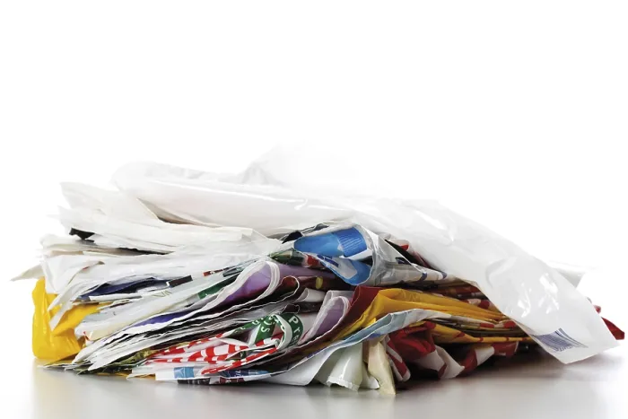 Framed Print : Stack of Plastic Bags Print Framed Print : Stack of Plastic Bags Print