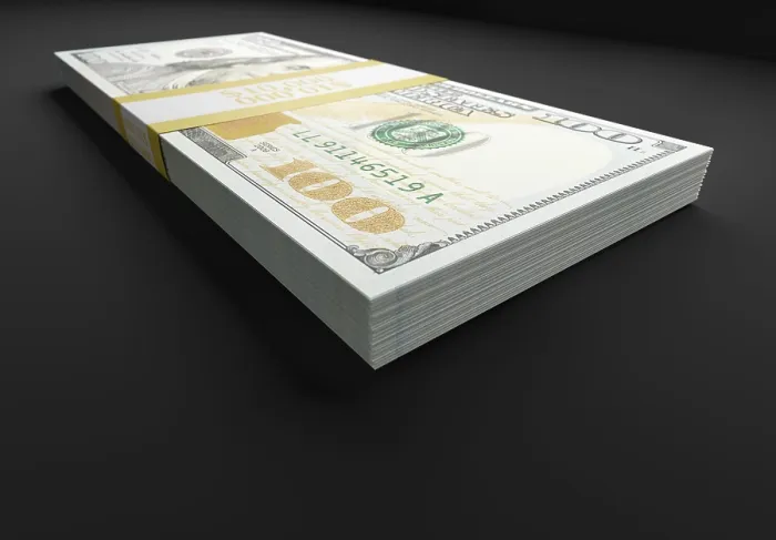 Framed Print : Stack of $10,000 on Black Reflective Surface Print Framed Print : Stack of $10,000 on Black Reflective Surface Print
