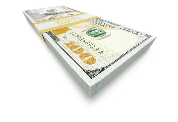 Framed Print : Stack of $10,000 One Hundred Dollar Bills Print Framed Print : Stack of $10,000 One Hundred Dollar Bills Print