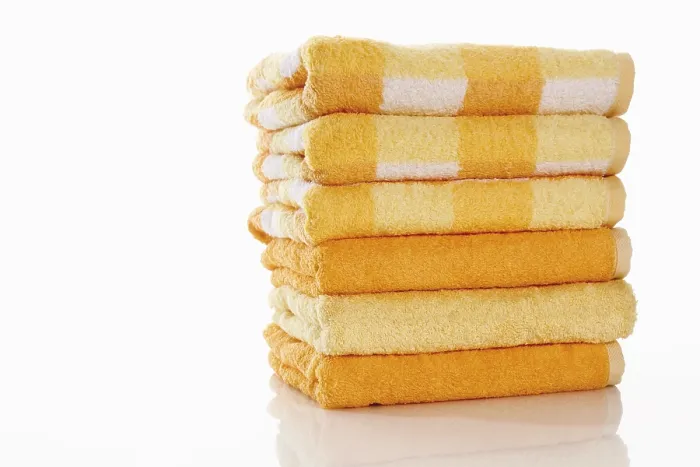 Framed Print : Stack of Towels Print Framed Print : Stack of Towels Print