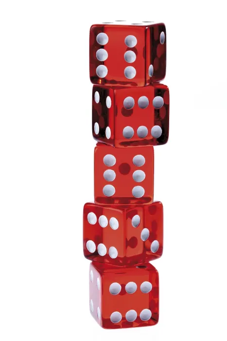 Framed Print : Stacked Red Dice Print Framed Print : Stacked Red Dice Print