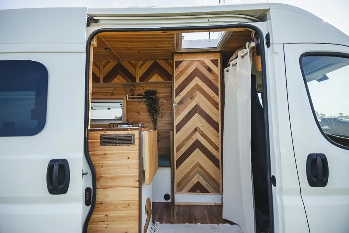 Framed Print : Cozy Camper Interior Print: Digital Nomad's Dream Framed Print : Cozy Camper Interior Print: Digital Nomad's Dream