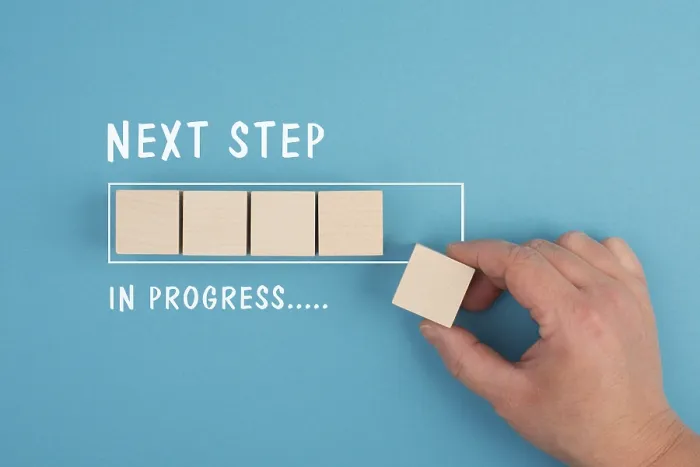 Framed Print : Next Step in Progress: New Goal and Strategy Business Print Framed Print : Next Step in Progress: New Goal and Strategy Business Print