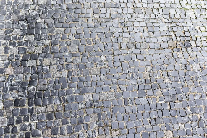 Framed Print : Stone pavement texture in Prague Print Framed Print : Stone pavement texture in Prague Print