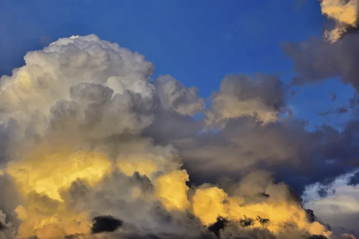 Framed Print : Storm Clouds Print, Cumulonimbus over Bavaria