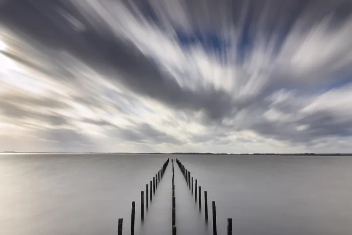 Framed Print : Storm at Lake Dmmer Print, Lembruch, Germany Framed Print : Storm at Lake Dmmer Print, Lembruch, Germany