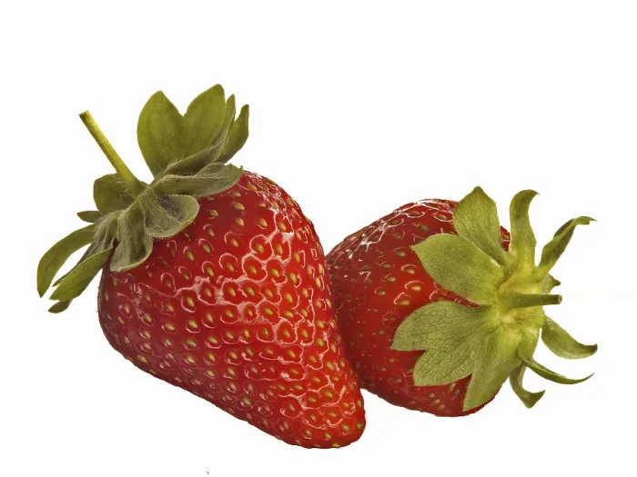 Framed Print : Two Strawberries Print