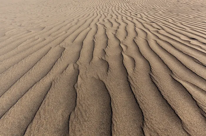 Framed Print : Structures in the Sand Print, Maspalomas Dunes, Gran Canaria