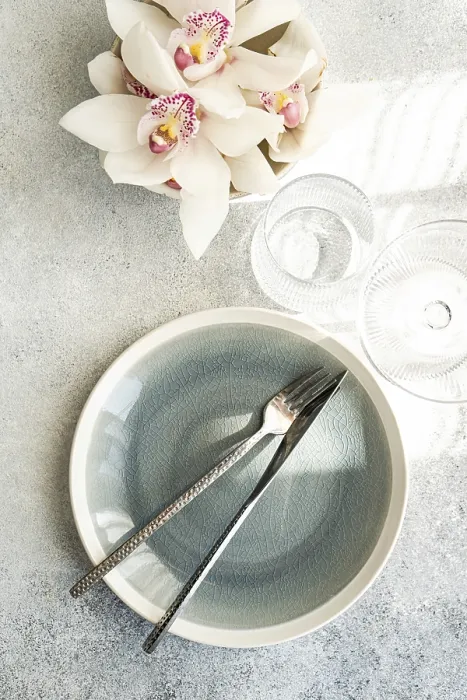 Framed Print : Stylish Table Setting Print Framed Print : Stylish Table Setting Print
