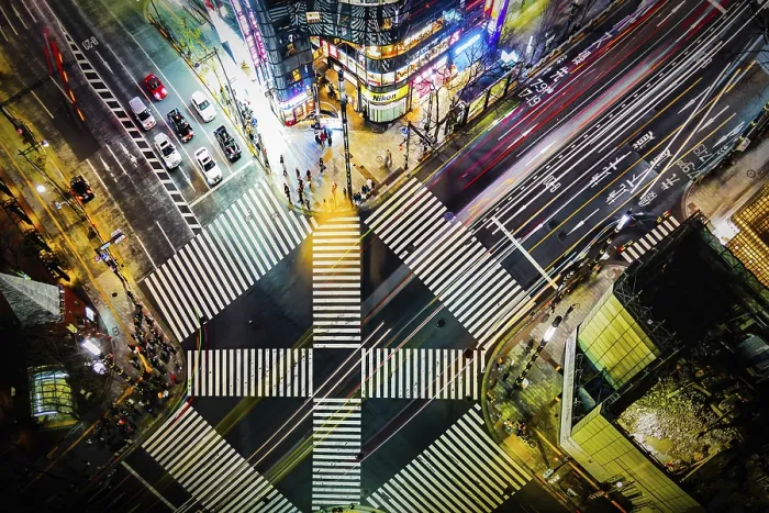 Framed Print : Sukiyabashi Intersection Print, Tokyo Metropolitan Area Framed Print : Sukiyabashi Intersection Print, Tokyo Metropolitan Area