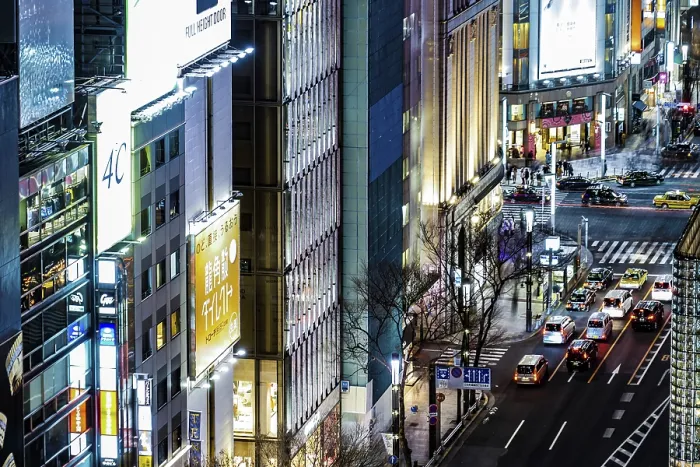 Framed Print : Sukiyabashi Intersection Print, Tokyo Metropolitan Area Framed Print : Sukiyabashi Intersection Print, Tokyo Metropolitan Area