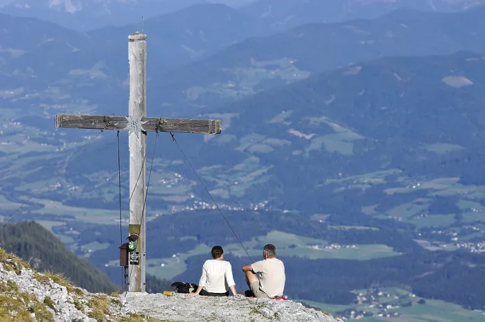 Framed Print : Summit Cross Print, Stoderzinken, Styria Framed Print : Summit Cross Print, Stoderzinken, Styria