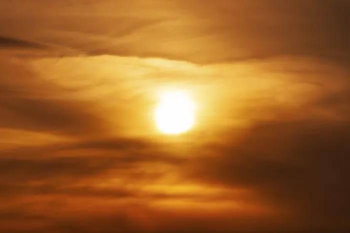 Framed Print : Sunset Print - Clouds and Sun Framed Print : Sunset Print - Clouds and Sun