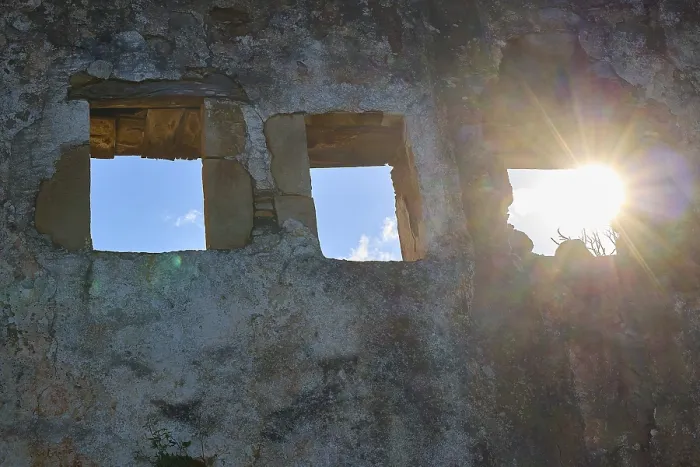 Framed Print : Abandoned Village Wall Print, Kos, Greece