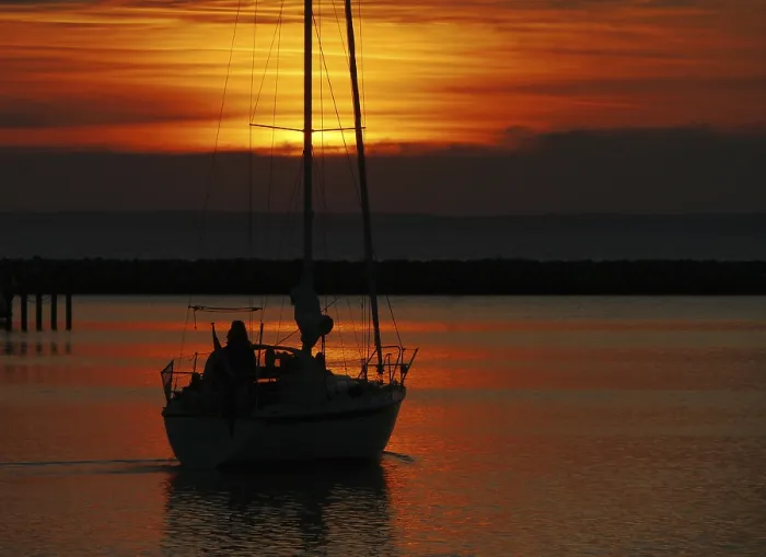 Framed Print : Sunset Print over Water Framed Print : Sunset Print over Water