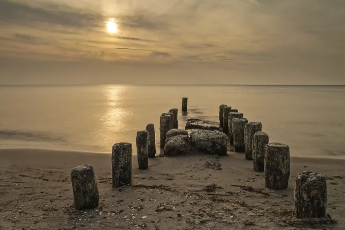 Framed Print : Baltic Coast Sunset Print Framed Print : Baltic Coast Sunset Print