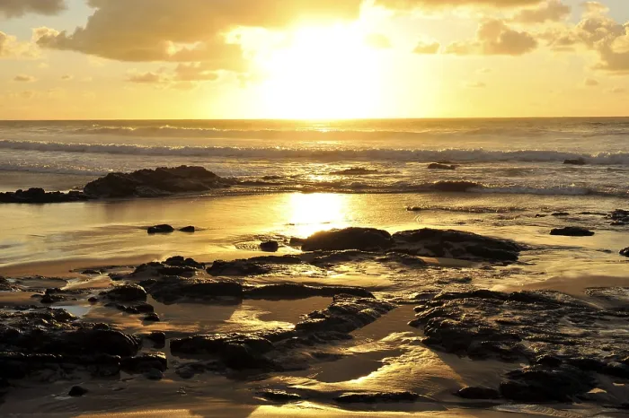 Framed Print : Fuerteventura Sunset Ocean Reflection Print Framed Print : Fuerteventura Sunset Ocean Reflection Print