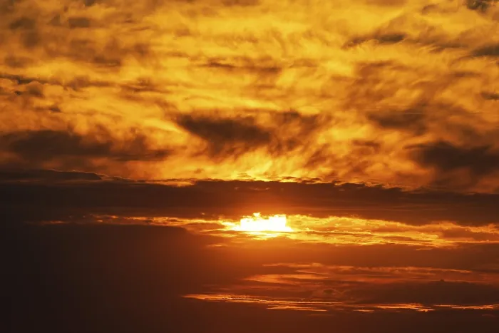 Framed Print : Germany Sunset with Cloudy Sky Print Framed Print : Germany Sunset with Cloudy Sky Print