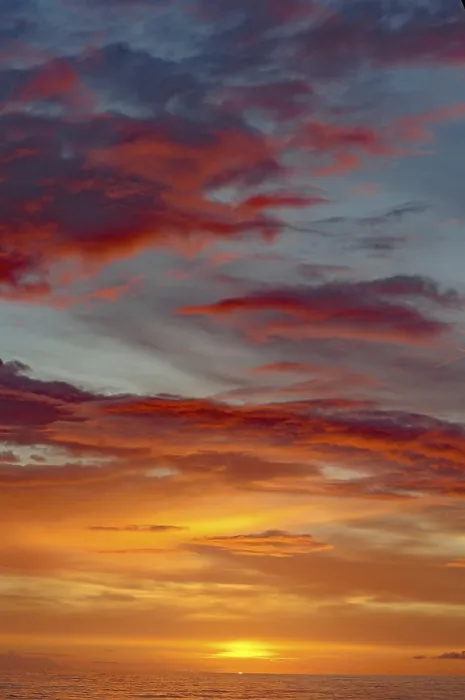 Framed Print : Inside Passage Sunset Print, Port Hardy, British Columbia