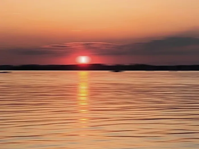 Framed Print : Motion Blur Sunset Print Framed Print : Motion Blur Sunset Print