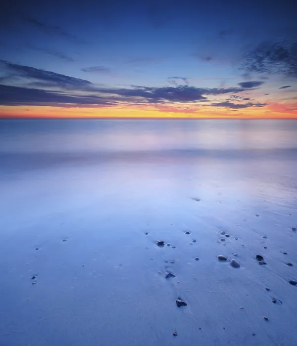 Framed Print : Sunset at Fischland-DarB-Zingst Print Framed Print : Sunset at Fischland-DarB-Zingst Print
