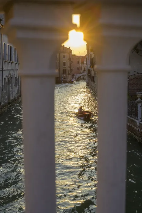 Framed Print : Venice Bridge Railing Print, Italy Framed Print : Venice Bridge Railing Print, Italy