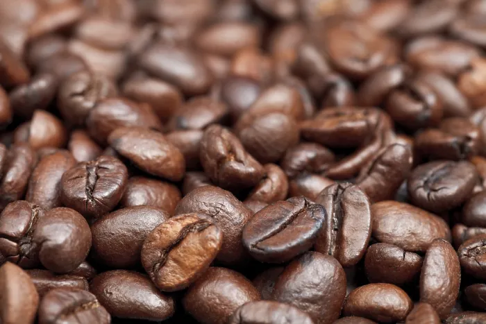Framed Print : Roasted Coffee Beans Print Close-Up Framed Print : Roasted Coffee Beans Print Close-Up