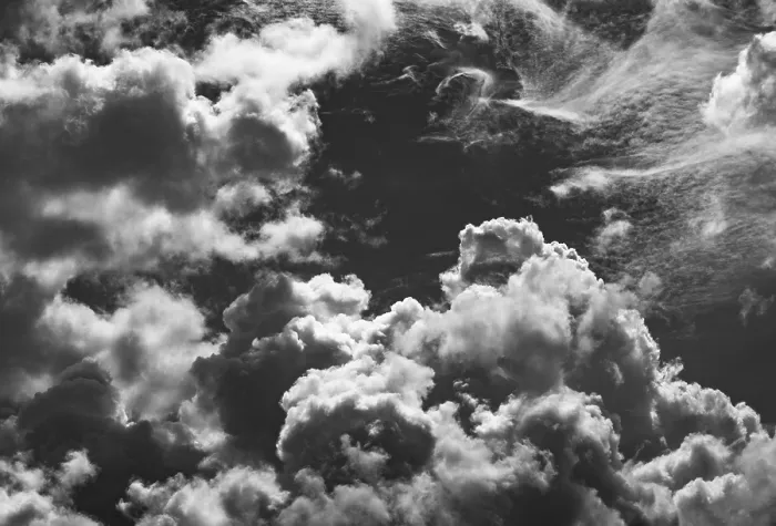 Framed Print : Austrian Cumulus Cloudscape Print Framed Print : Austrian Cumulus Cloudscape Print