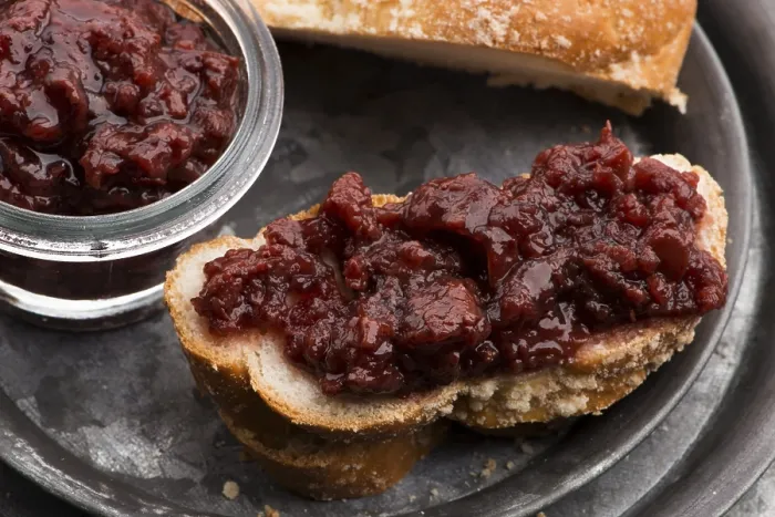 Framed Print : Sweet Bread (Challah) with Cherry Jam Print Framed Print : Sweet Bread (Challah) with Cherry Jam Print