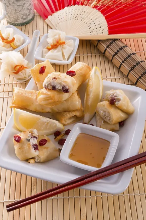 Framed Print : Sweet Spring Rolls Print Framed Print : Sweet Spring Rolls Print