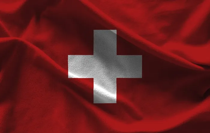 Framed Print : Swiss Flag Print with Texture Background Framed Print : Swiss Flag Print with Texture Background