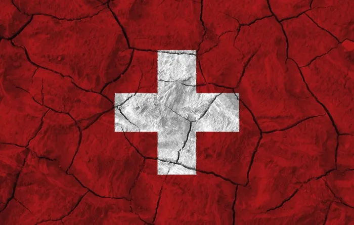 Framed Print : Swiss Flag Print with Texture Background Framed Print : Swiss Flag Print with Texture Background