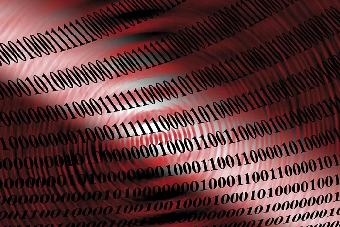 Framed Print : Binary Code and Data Processing Print Framed Print : Binary Code and Data Processing Print